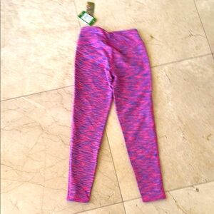 Women’s cropped Lilly Pulitzer Pink and Purple Leggings